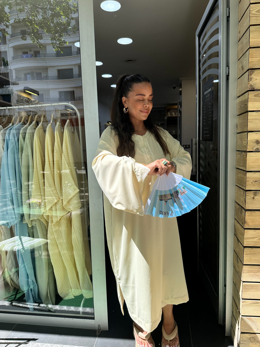 Abaya SOLEA (Jaune)