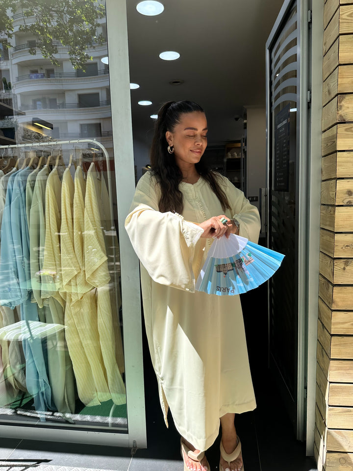 Abaya SOLEA (Jaune)