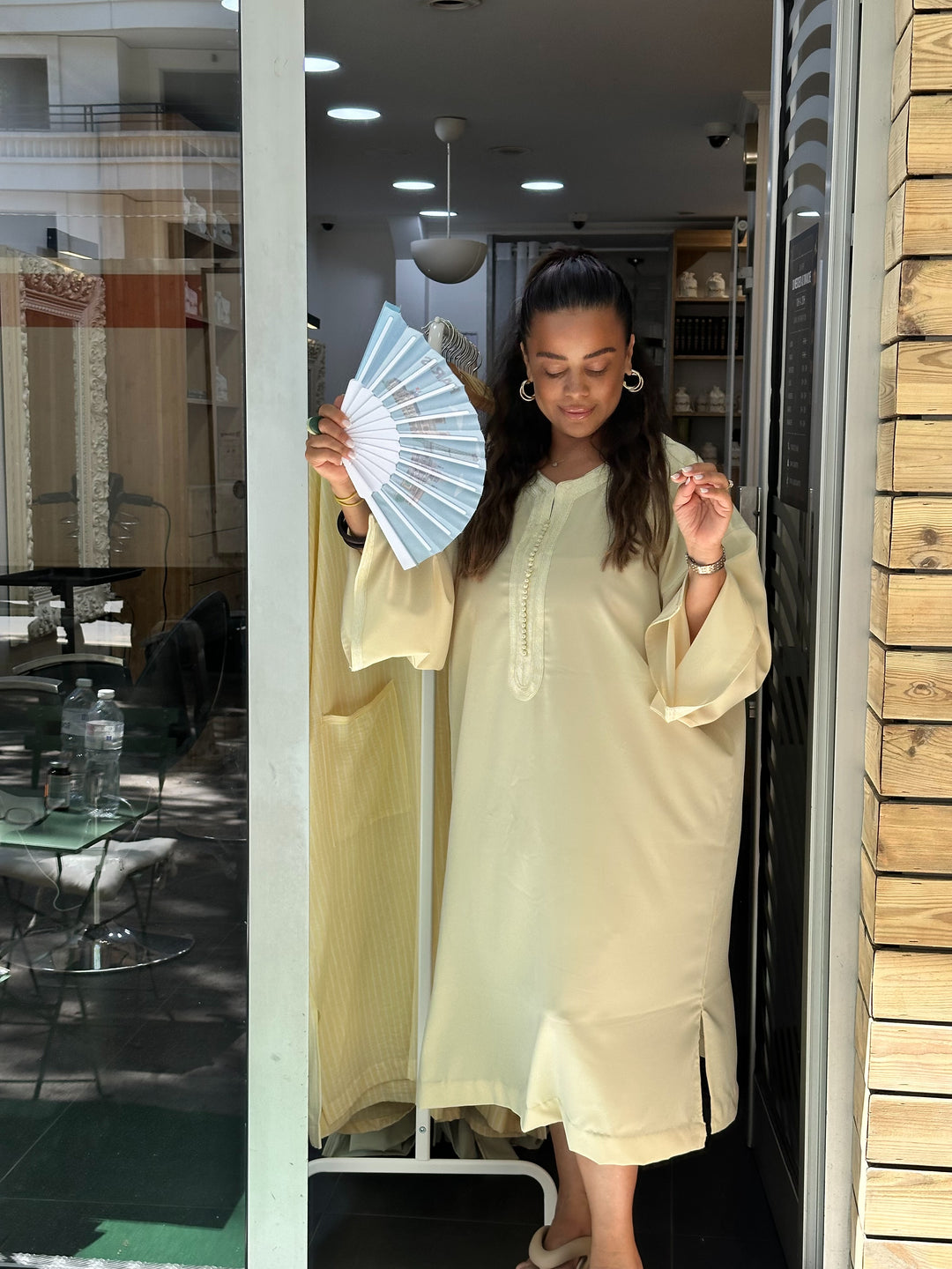 Abaya SOLEA (Jaune)