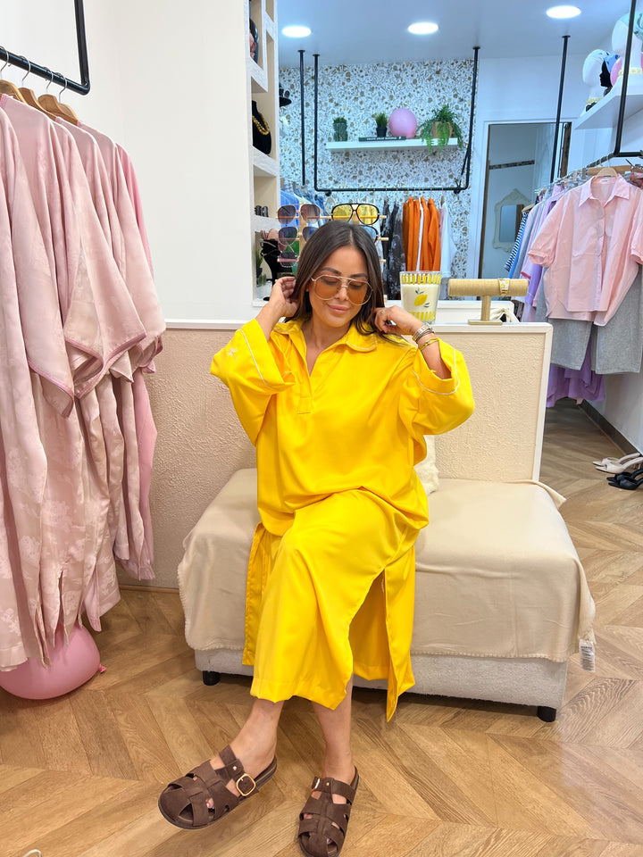 Robe Sahara doré