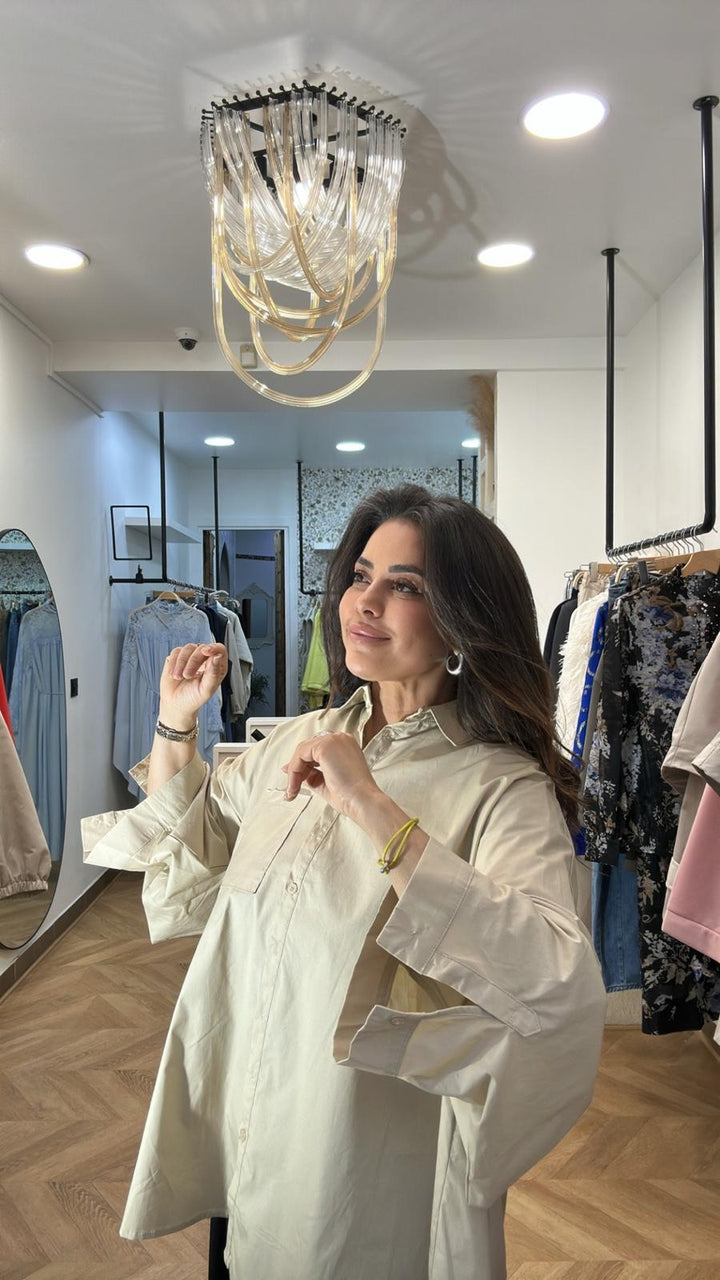 Chemise oversize