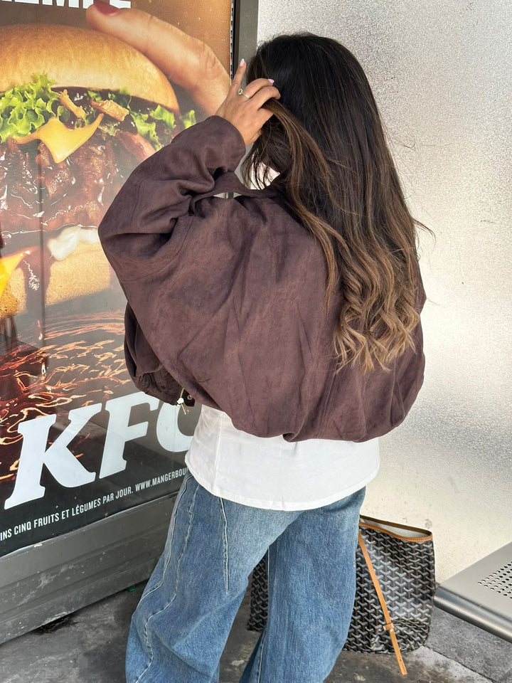 Veste AMBER - CHOCO