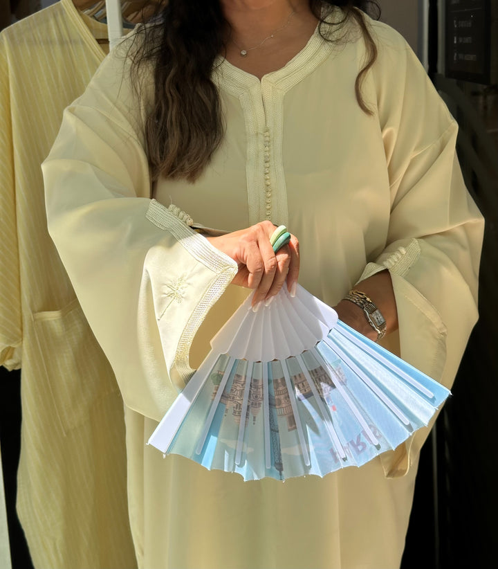 Abaya SOLEA (Jaune)