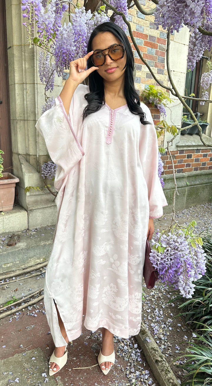 Robe Tlija – rose élégant