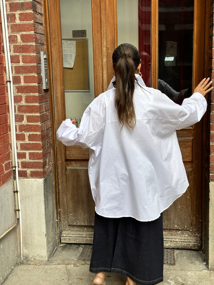 Chemise oversize - blanc