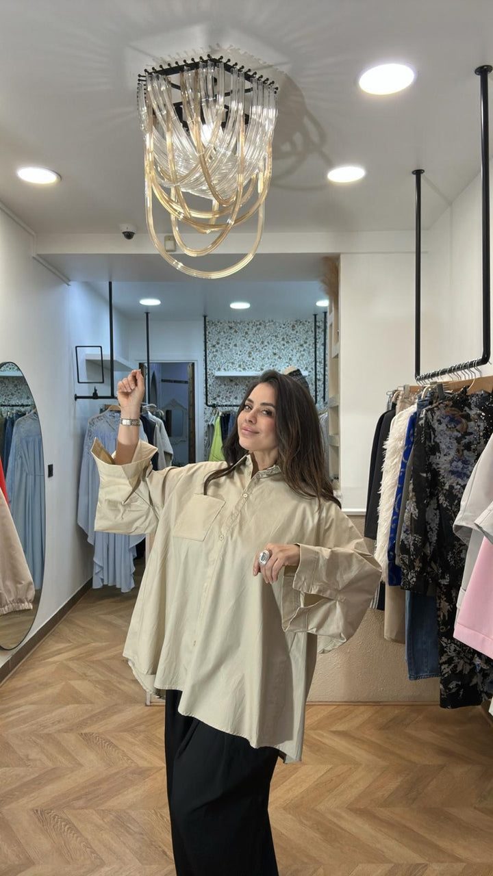 Chemise oversize