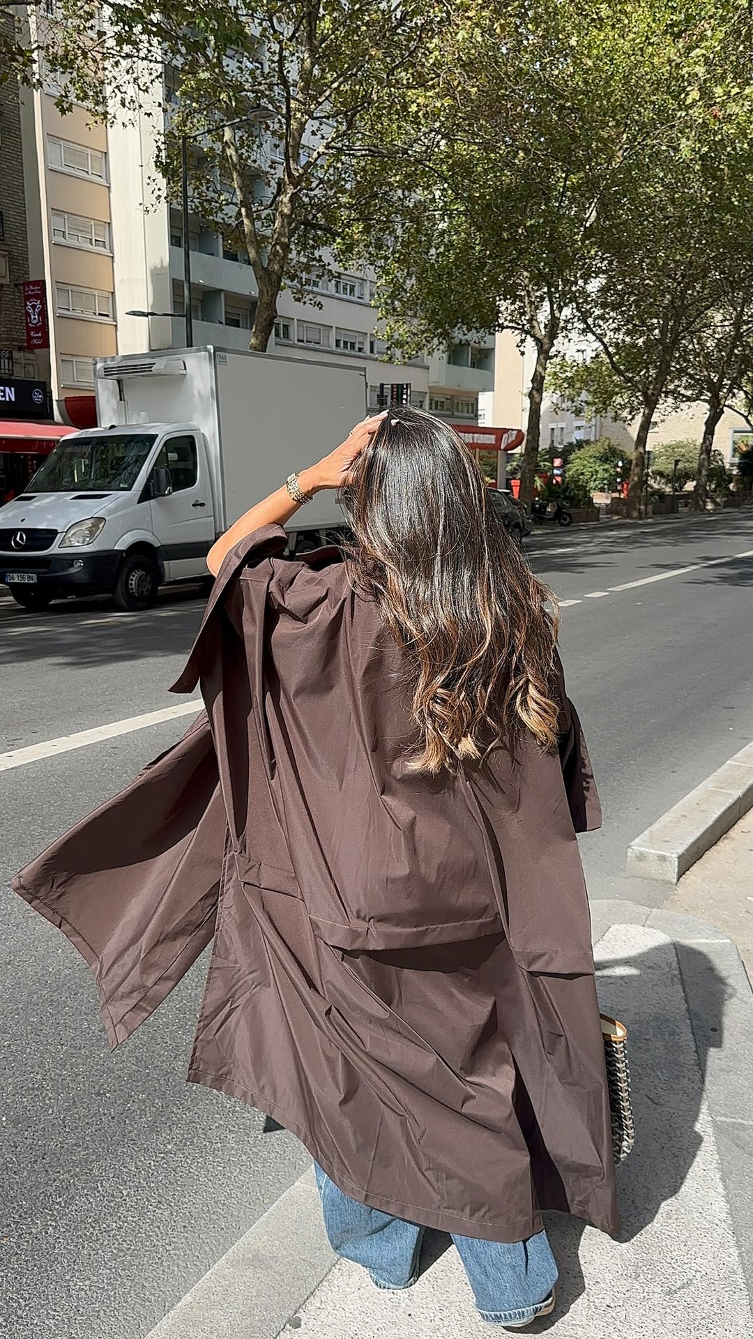 Trench AUTUMN - CHOCO