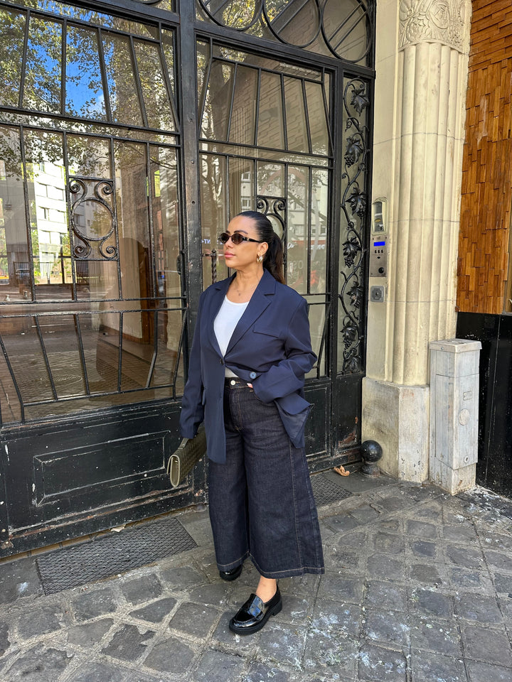 Blazer - bleu marine
