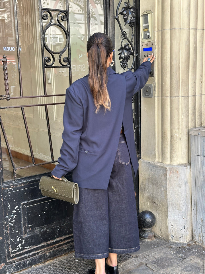 Blazer - bleu marine